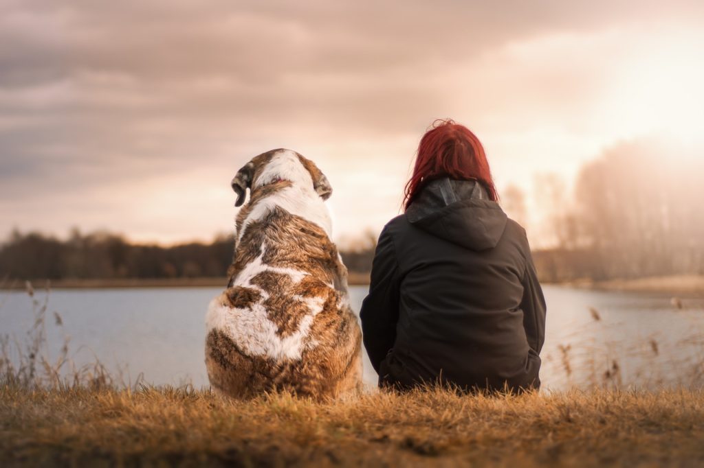 Girl with a Dog