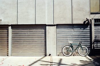 Bicycle in a Parking Lot